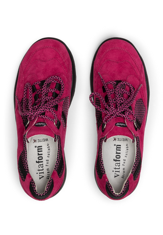 energievoller Trekking Veloursleder fuchsia