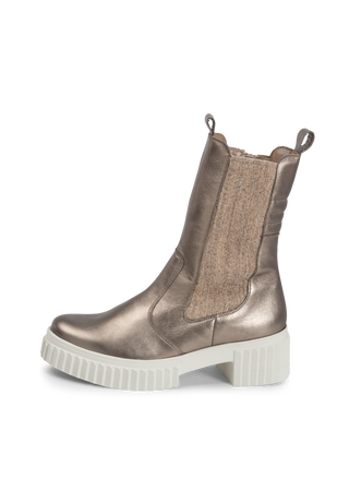 populäre Stiefelette Softnappaleder bronze