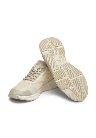 sportlicher Sneaker Mesh beige