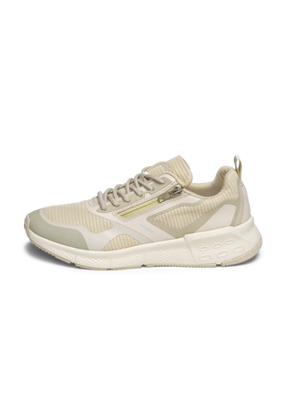 sportlicher Sneaker Mesh beige