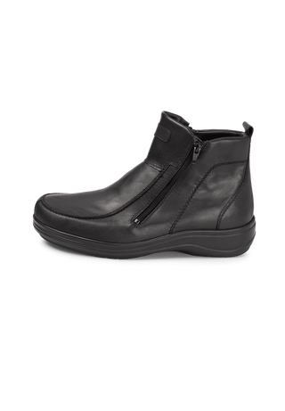 meisterlich-warmer Stiefel Nappaleder schwarz