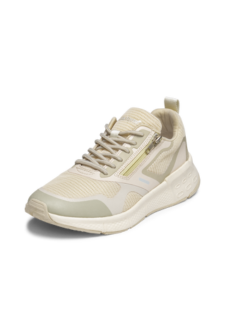 sportlicher Sneaker Mesh beige